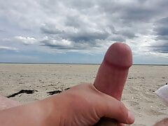 Alone having lots of FUN  at the beach