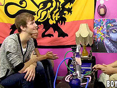 nasty twinks are anal pulverizing in a hardcore 3 way