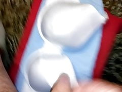 cum satin bra