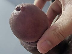 Precum masturbation