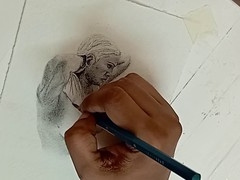 Sensual portrayal of stunning Indian Bhabhi showering and revealing her luscious breasts in a relaxing ASMR style