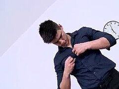 crazy threesome for faggot studs