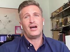 Gay men watching porn via webcam - Luke Adams & Diego Sans