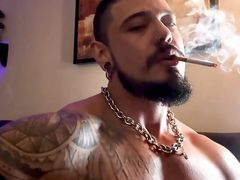 Smoke My Chest and Work My Nipples!