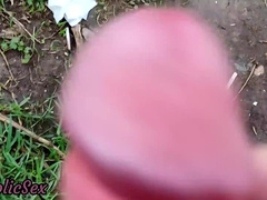 Public Getting off - I Paw My Stiffy Outdoors Where The Prostitute Romps With Her Customers