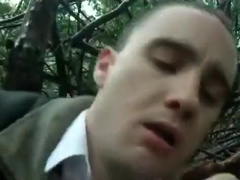 Eating cum from used condoms