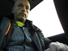 Wanking in the Car 3