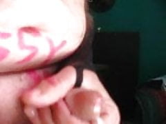 Sissy cock cumming