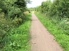 Risky Public Hand Job - Real Public Glory Fuck Hole