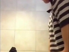 University Bathroom Face Fucking and Cum Swallowing 9