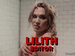 T-Girl predominates and rectal plumbs officer