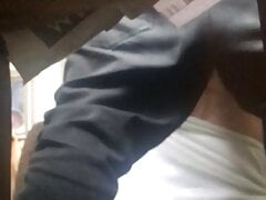 Guy pounds married chubby Daddy over the dining room table