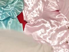 Using satin pajama cum