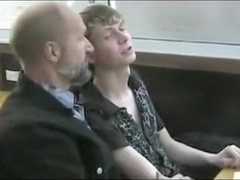 Older Guy Barebacking Twink Employee