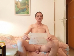 Exposing Myself Shameless Naked On Couch223