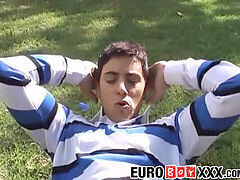 Deep throat, big cock, cum tribute