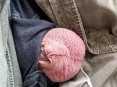 Dick pop out after inversion