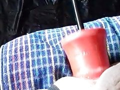 Bitch ass is fucked with fucking machine