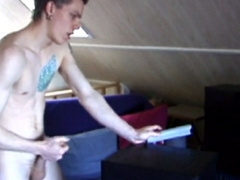 Shane Beating His Prick