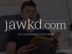 Athletic studs Jack Allen and Stephen Angel flip fucking