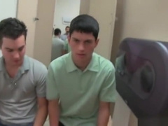 Guys get gay hazed under shower