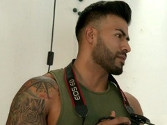 Daddy and hairy guys get into some serious butt-licking action with Favio Vador and Marco Di Pietro