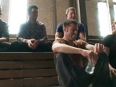 Getting hazed and gang fucked hard - Bound In Public