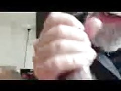 Daddy sucking black dick