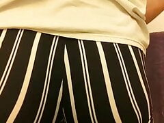 A HOT ASS, SPANDEX AND A HARD COCK