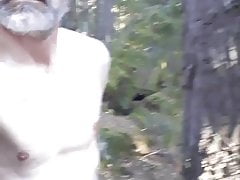naked in wood