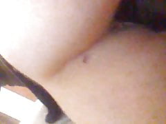 Ass fuck myself with dildo