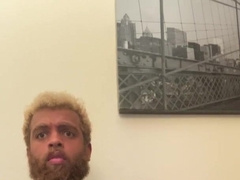 Long John Tugging with fur covered stunning guy Climb On Studs Rock Mercury