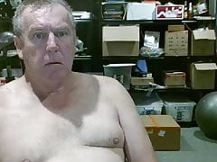 Aussie Grandpa cums