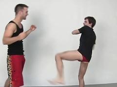 Gabriel Clark Double Stuffs Andrew