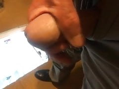 Purple cock head