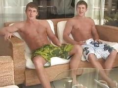 College Guys Mutual Masturbation