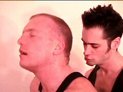 Jerking off, furry, leather