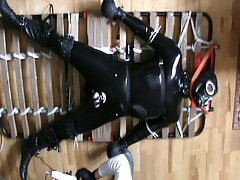 Rubberslave gets a CBT by NeonWand
