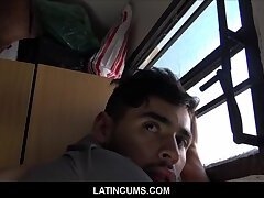 Hot Latino Stud Fucked By Straight Friend In Storage Room