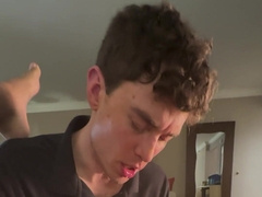 POINT OF VIEW I asked to blow this Black Ladyboys Manstick and SHE FILMED ME GETTING MUDDY