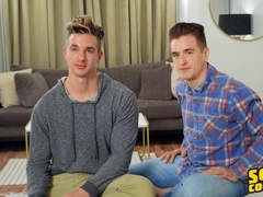 Sean Cody - Garrett Eats Nikolais Hole And Fucks Him In Doggy Before Cumming On His Face