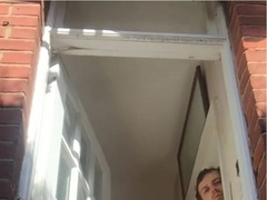 EDGEWORTH JOHNSTONE Front Door Flasher - Bare and Super-Naughty