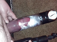 Pumping my cock