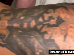 Sexy furry Matt Stevens and I bareback one anothers gaping asses