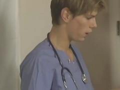 Young doctor and his twink patient indulge in sensual anal