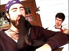 Male sock worship