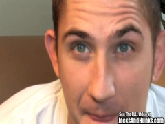 Bastian Hammers Off His Bulky Huge Boner!