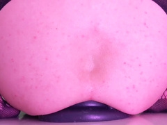 Playing With A Huge 10 Cm Diameter Anal Plug In My Ass