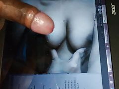 My cumtribute and spanking my girlfriend