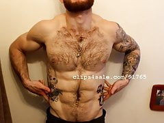 Muscle Fetish - Ted Flexing Part2 Video1